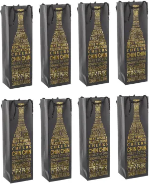 10Pcs Portable Red Wine Present Pouches Wine Bottle Storage Holders for Parties Thick Material Excellent Craftsmanship