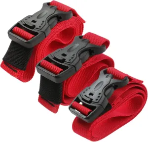 12 Pcs Luggage Buckle Strap Luggage Strap Belt Suitcase Straps Packing Straps cam Buckle Straps Ratchet tie Down Straps Camping Trip tie Belt Protective Bag Travel Lengthen Nylon (Red 60X25X0.5CM)