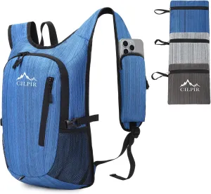 15L Small Hiking Backpack with Front Phone Holder, Lightweight Packable Hiking Daypack Small Travel Outdoor Foldable Shoulder Bag Hiking Daypack for Women Men