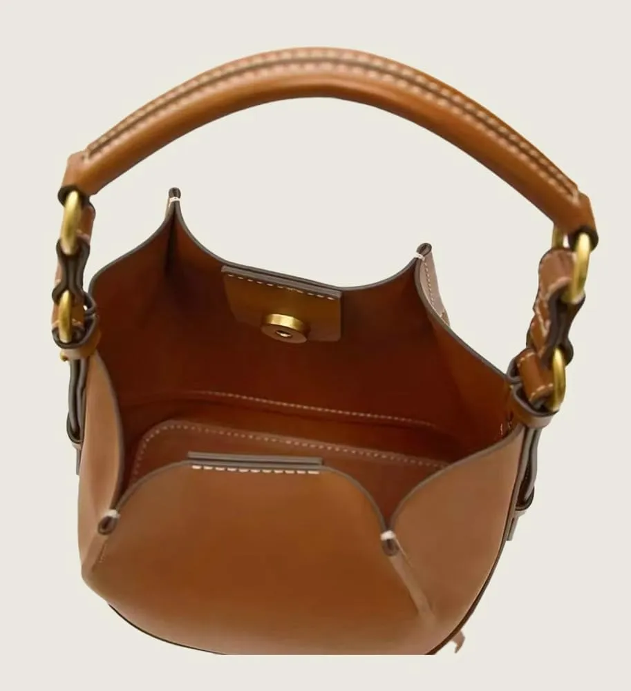 2025 Bucket Bag Bucket Purses for Women Leather Tote Bag Crossbody Handbag Trendy Shoulder Hobo Purse Designer Slung Handbags