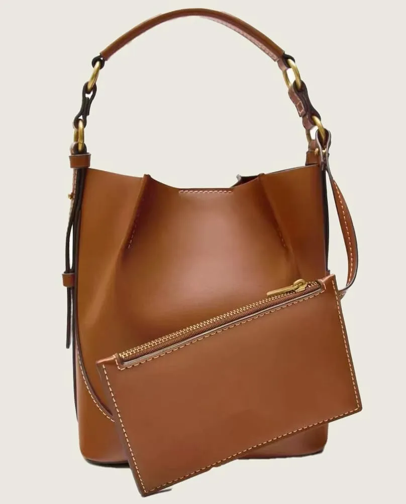 2025 Bucket Bag Bucket Purses for Women Leather Tote Bag Crossbody Handbag Trendy Shoulder Hobo Purse Designer Slung Handbags