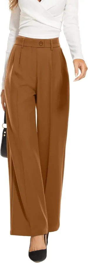 2025 Work Pants for Women Business Casual Office Dress Pants Trousers with Pockets