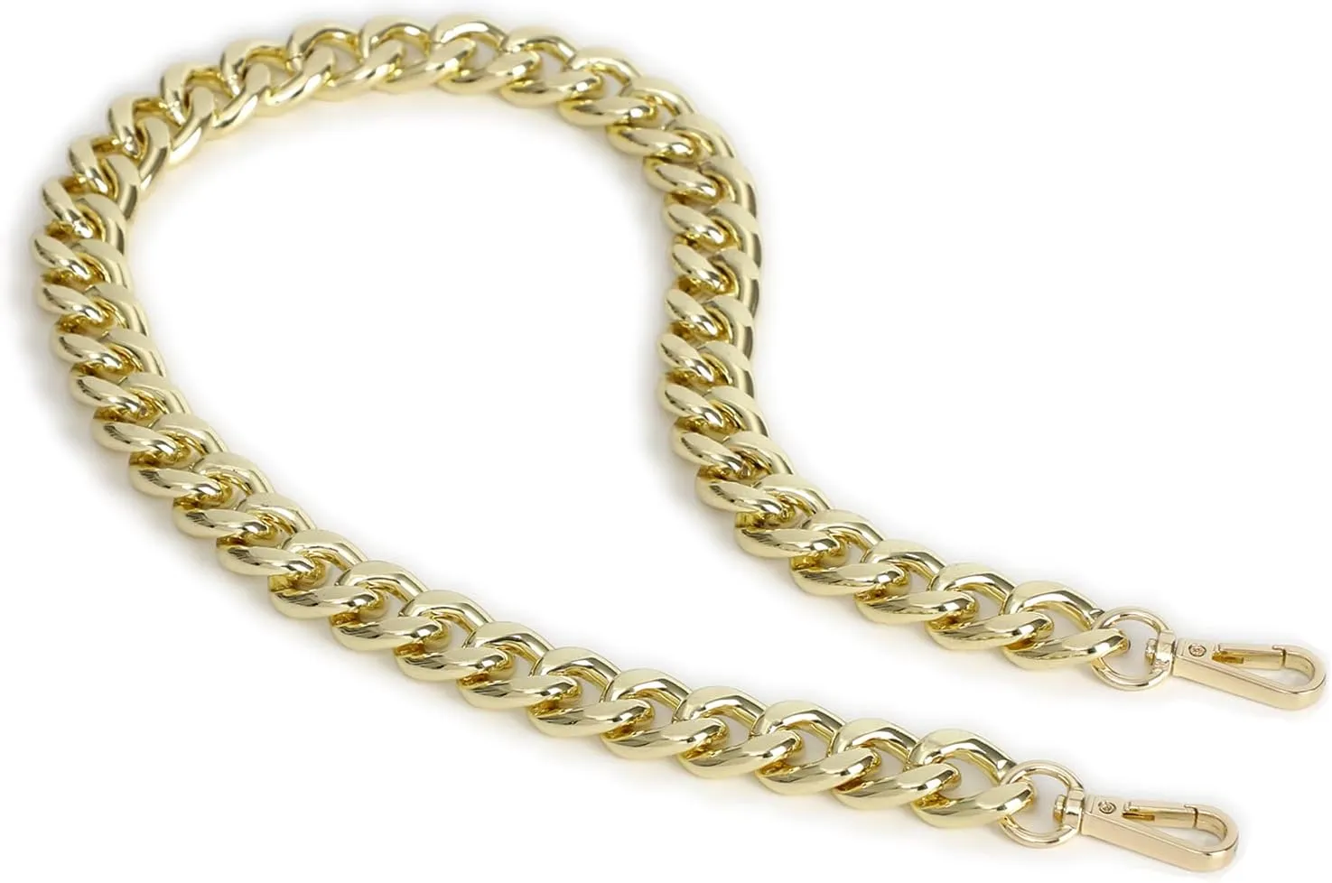 26 Inch Chic Metal Purse Chain Strap Handle Shoulder Strap Replacement Charms for Bag Handbags