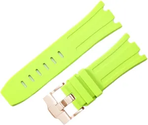 28mm Rubber Silicone Watch Strap for AP 15703 for Audemars for Piguet for Royal Oak for Offshore 26020 26170 26178 26470 26471 Watchband Belt