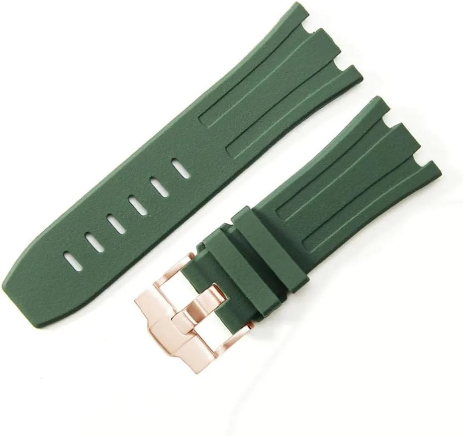 28mm Rubber Silicone Watch Strap for AP 15703 for Audemars for Piguet for Royal Oak for Offshore 26020 26170 26178 26470 26471 Watchband Belt