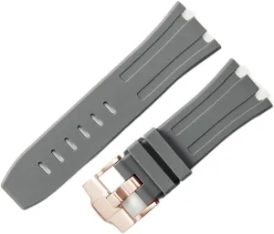 28mm Rubber Silicone Watch Strap for AP 15703 for Audemars for Piguet for Royal Oak for Offshore 26020 26170 26178 26470 26471 Watchband Belt