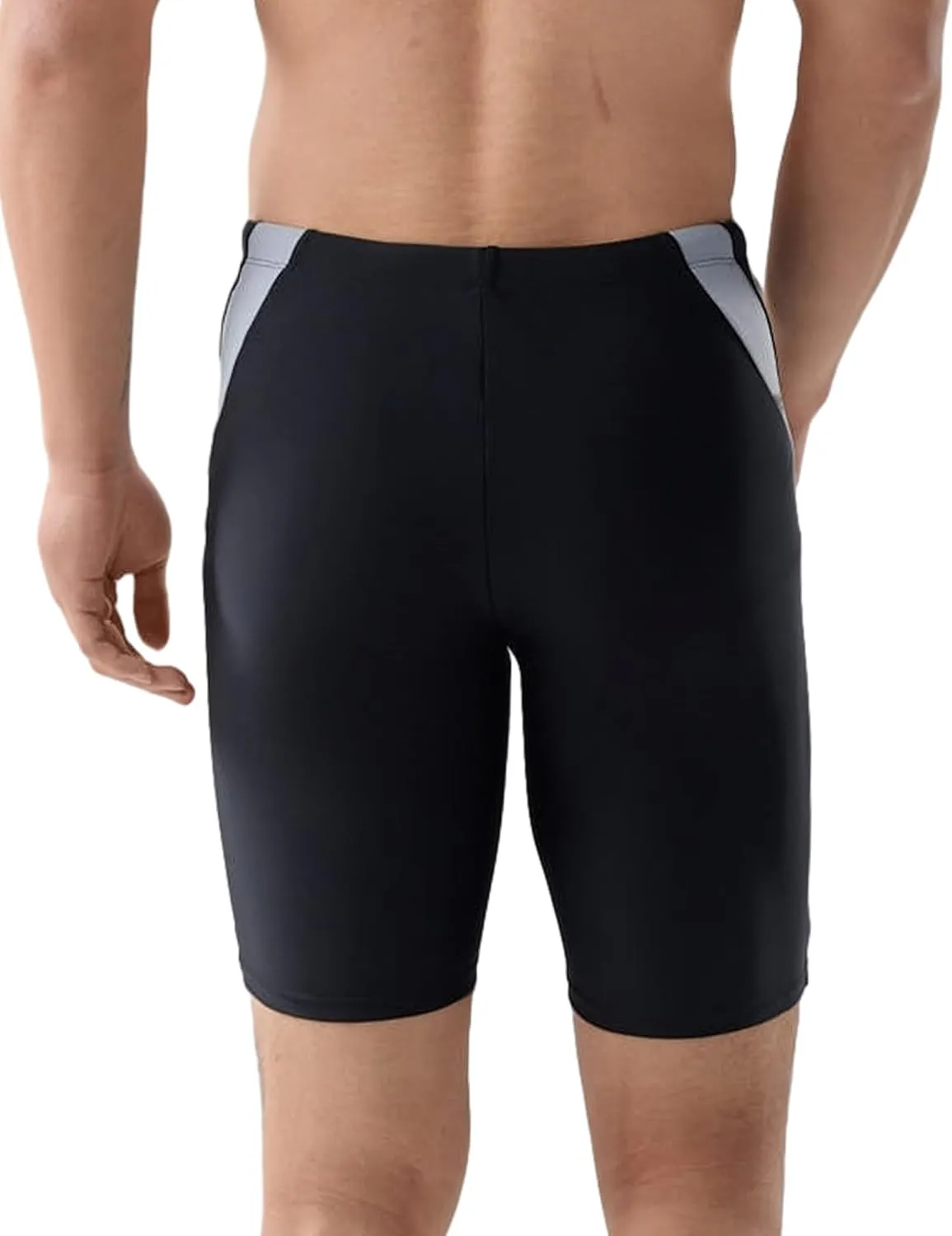 361° Swim Jammers for Men, Pro Racing Training Swimsuit, Chlorine Resistant Endurance Mens Swim Suit Swimwear Tech Pant