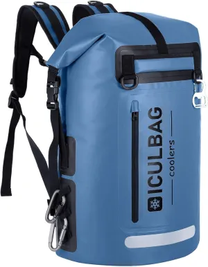 48cans Large Cooler Backpack Insulated Waterproof for Men Women Insulated Backpack Cooler Leak Proof Waterproof for 24 Hours Cooling for Camping Picnic Hiking Beach Travel Kayaking
