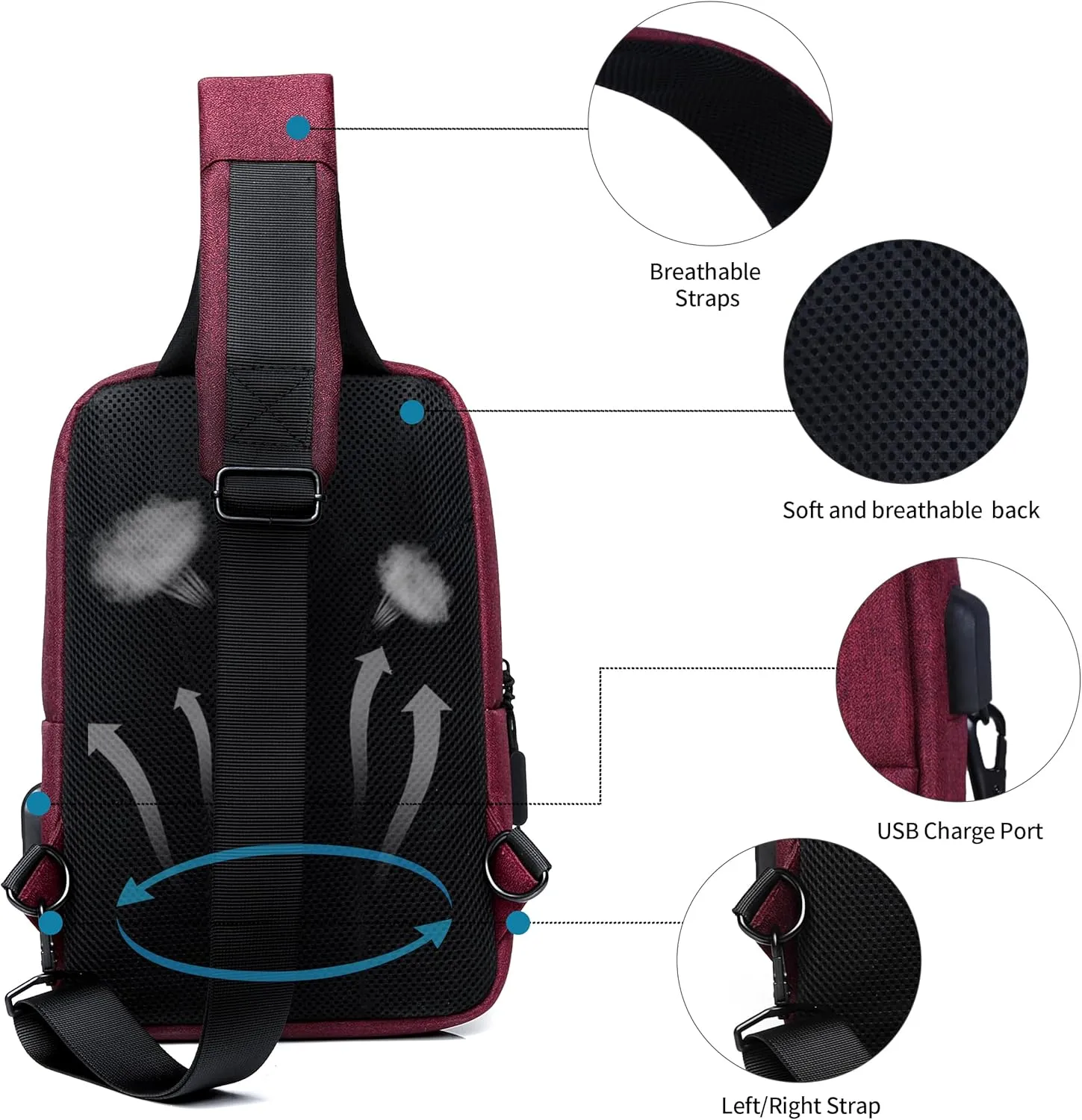 9-11 Inch iPad Bag Tablet Sleeve Satchel Messenger Sling Shoulder Strap Carrying Case for Fire Laptop Kindle or Others