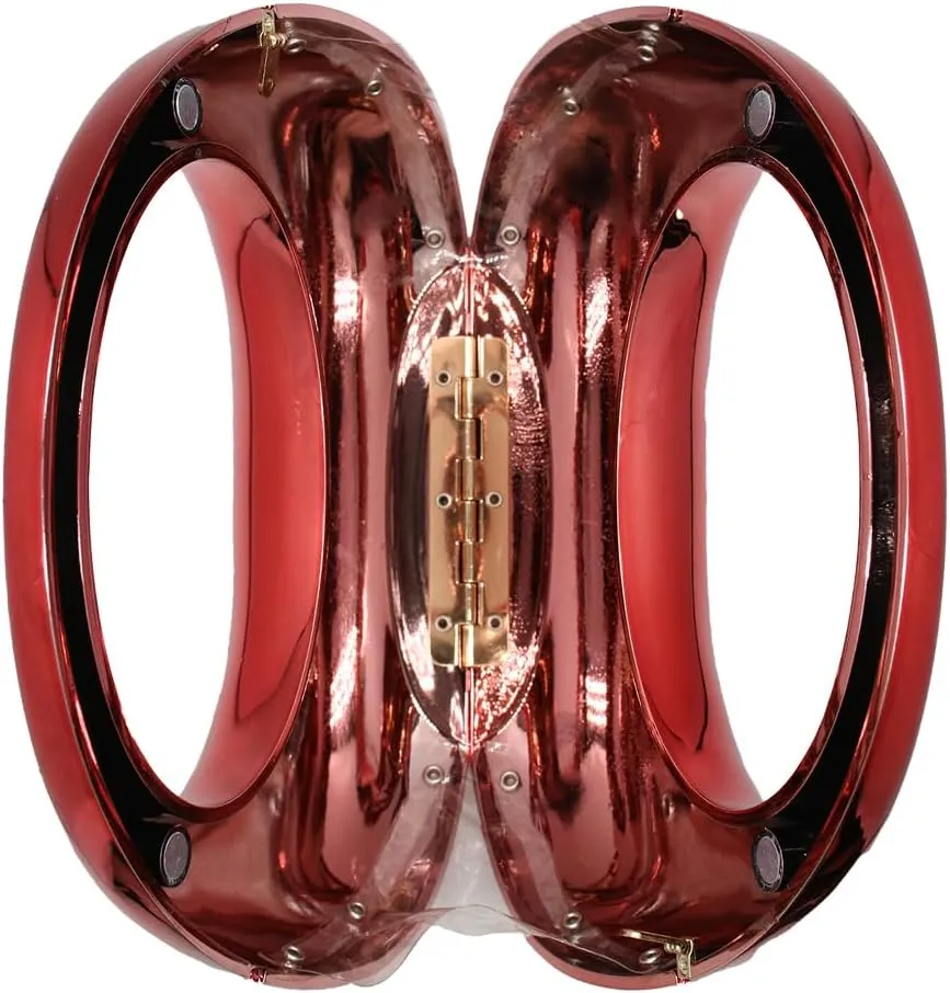 Acrylic Handbags for Women Cute Acrylic Clutch Small Unique Purse Trendy Metal Evening Bag for Party Cocktail