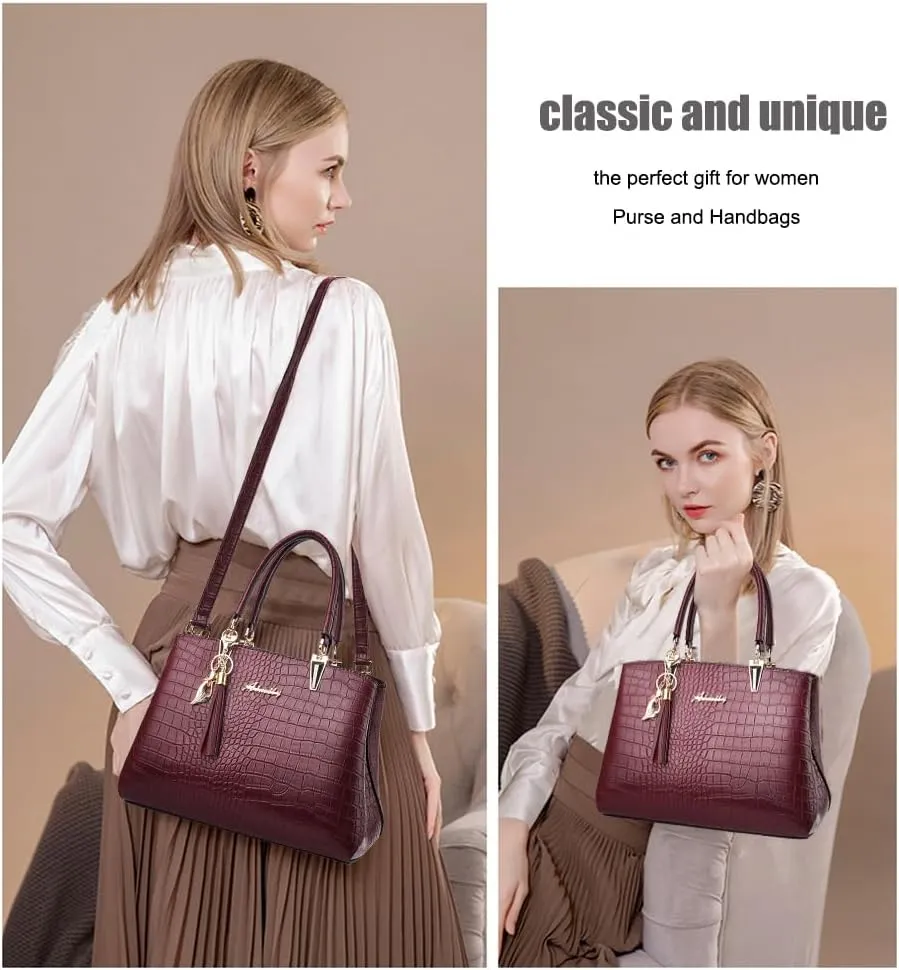 ALARION Womens Purses and Handbags Shoulder Bag Ladies Designer Satchel Messenger Tote Bag