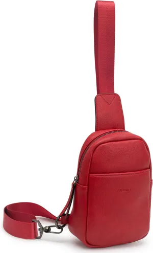 Alldaily Small Sling Bag for Women Crossbody Purse Leather Fashionable Trendy Chest Bag for Travel, Fanny Pack
