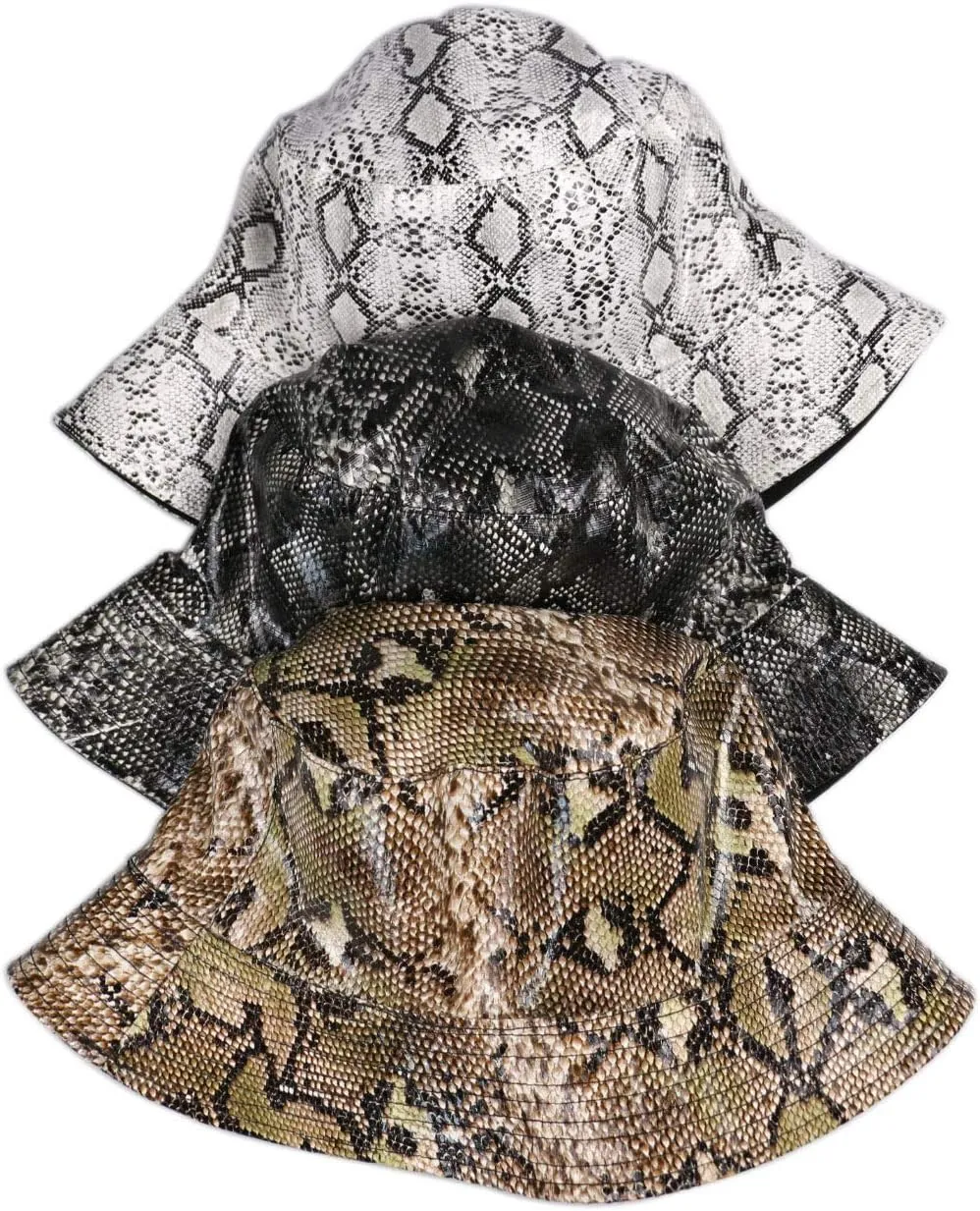 Animal Print Bucket Hat Novelty Pattern Sun Hats Reversible Packable Fishing Cap for Women, Men