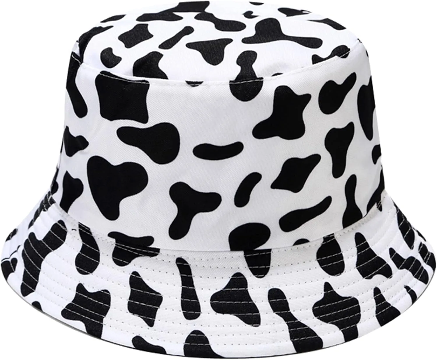 Animal Print Bucket Hat Novelty Pattern Sun Hats Reversible Packable Fishing Cap for Women, Men
