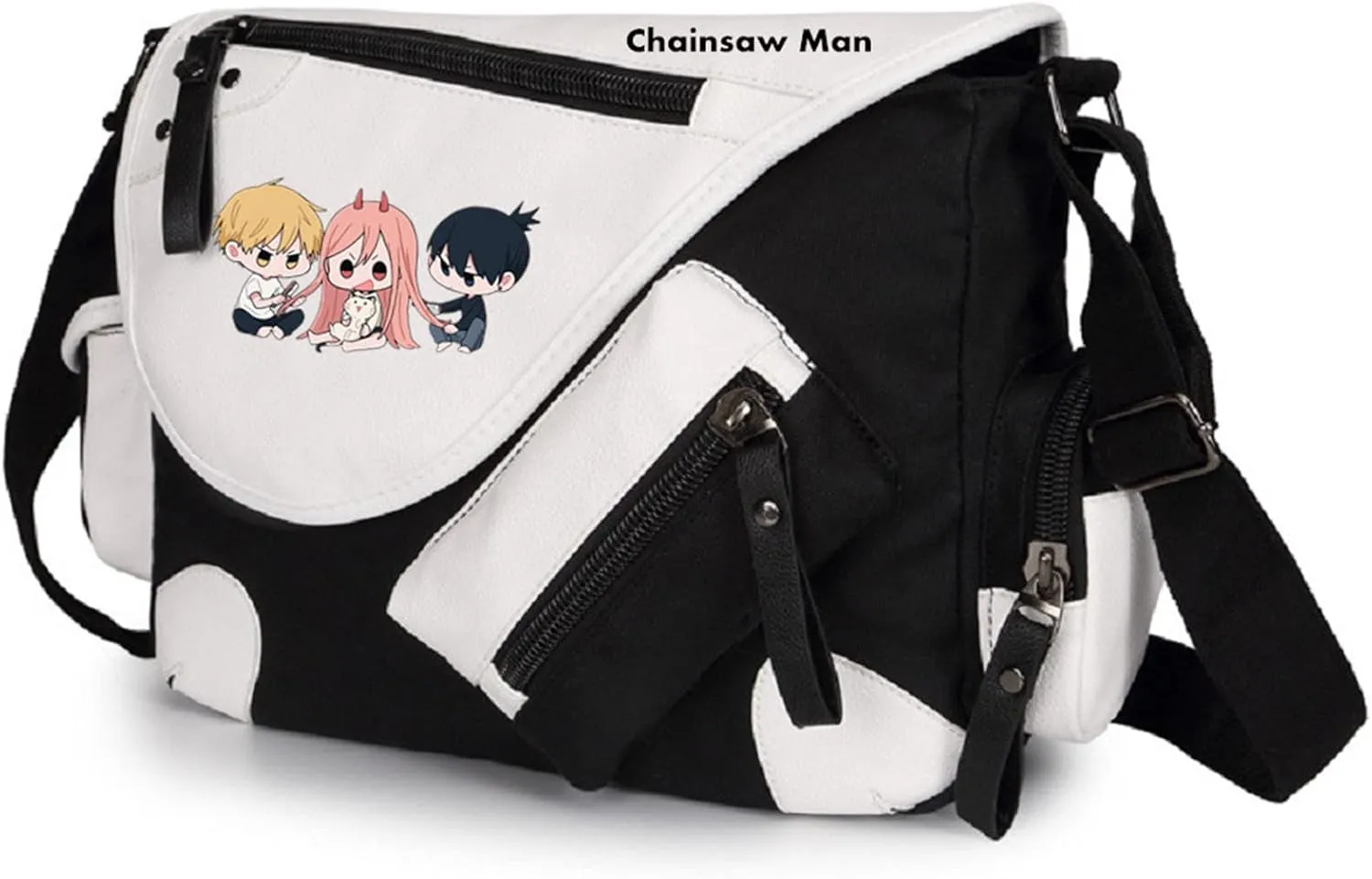 Anime Chainsaw Man Shoulder Bag Messenger Bag Cosmetic bag Cross-body Bag Handbag