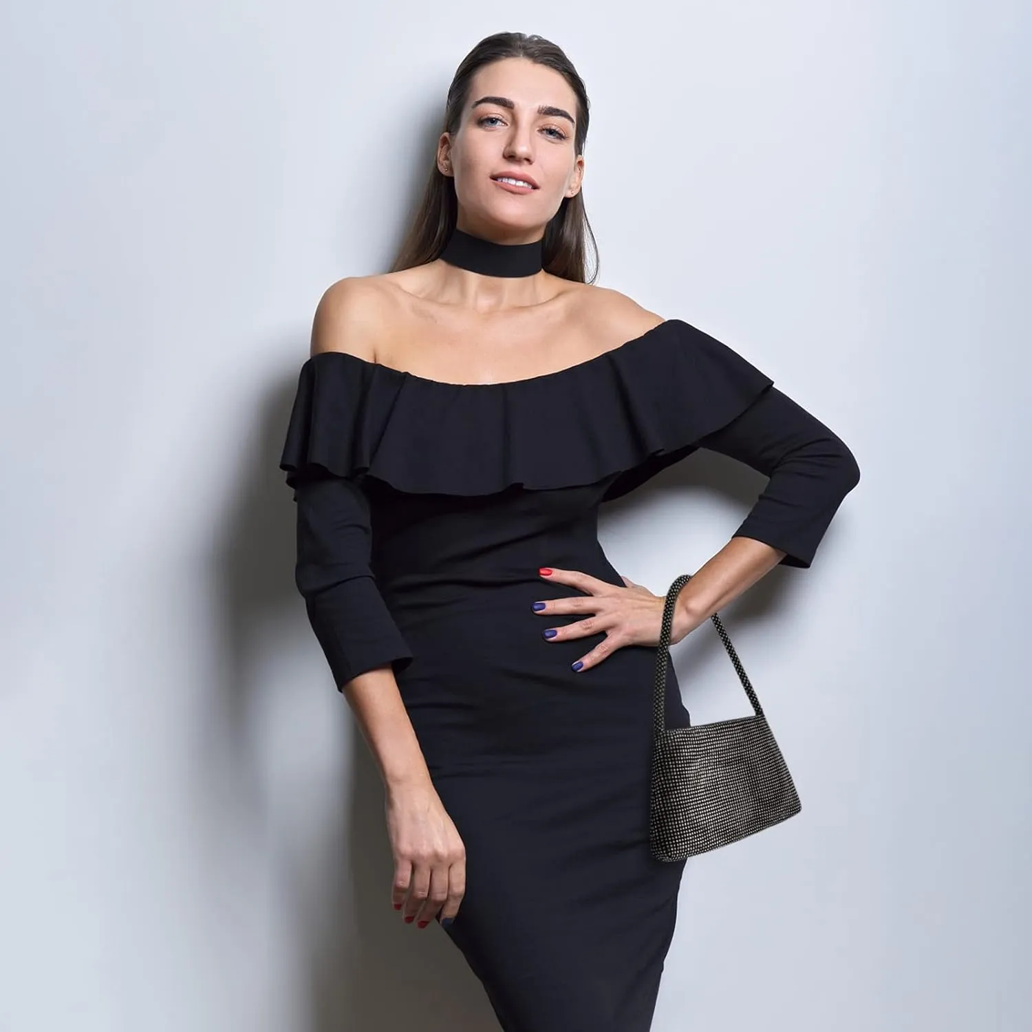 AOYUNHUI Clutch Purses for Women Wedding Cross Body Bag Purses for Women Wedding Prom Party Club