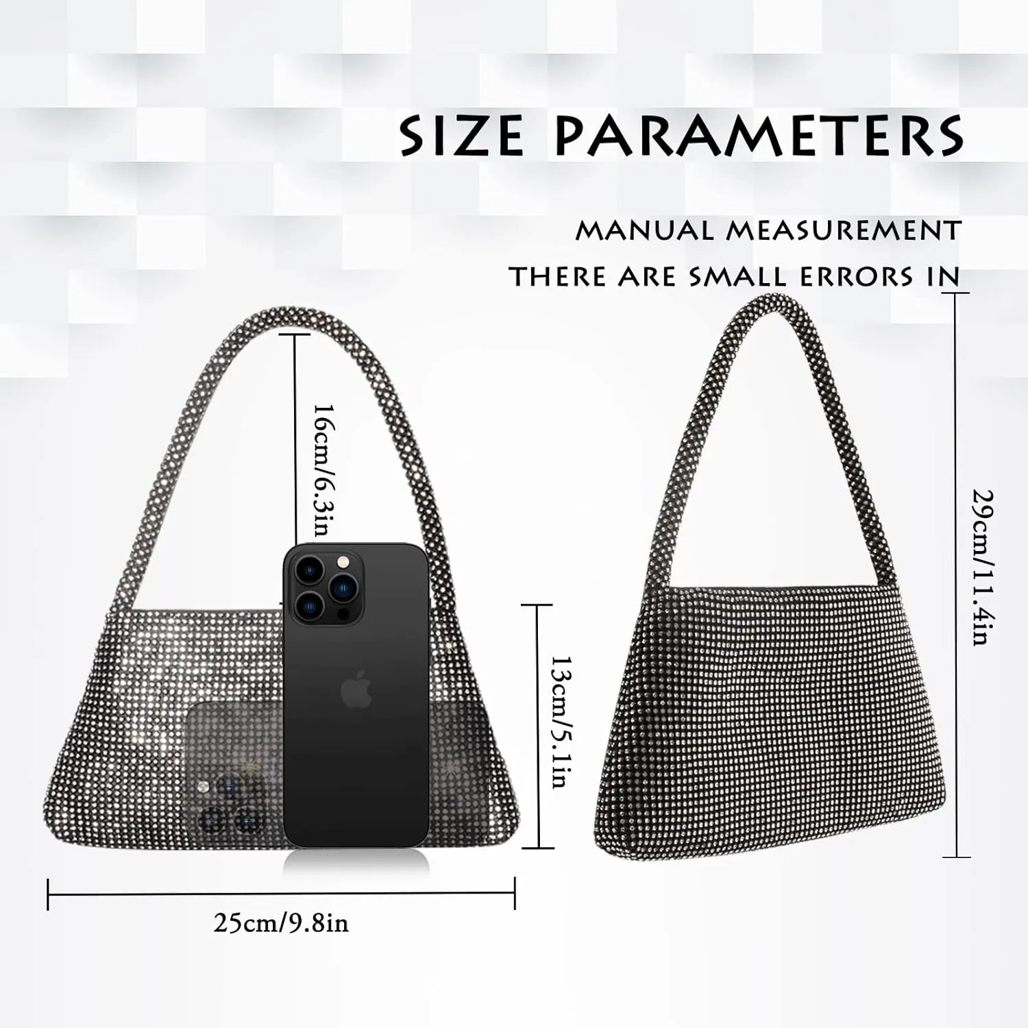 AOYUNHUI Clutch Purses for Women Wedding Cross Body Bag Purses for Women Wedding Prom Party Club