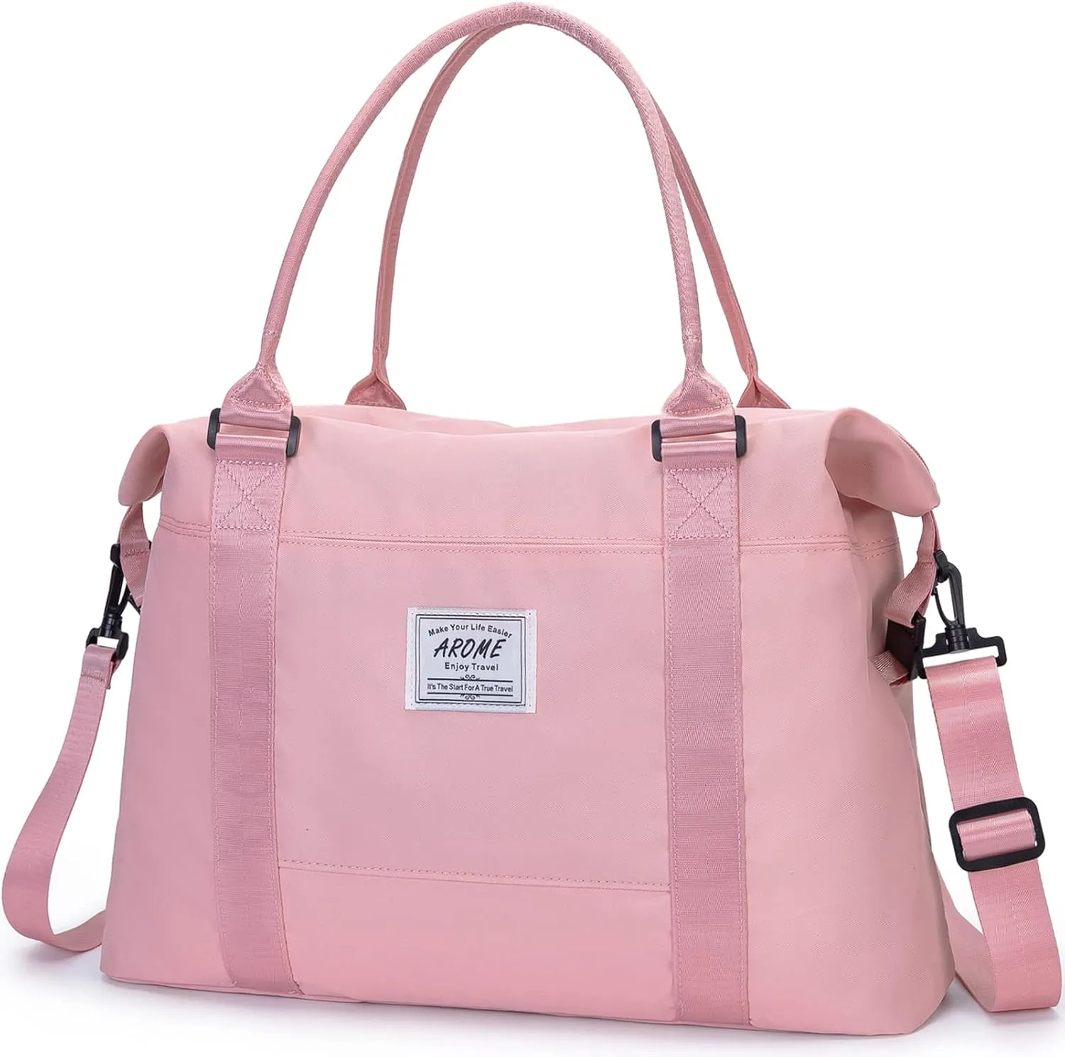 AROME Weekender Bags for Women, Travel Duffel Bag Overnight Weekend Bag Sports Gym Tote Bag with Wet Pocket & Flight Approved