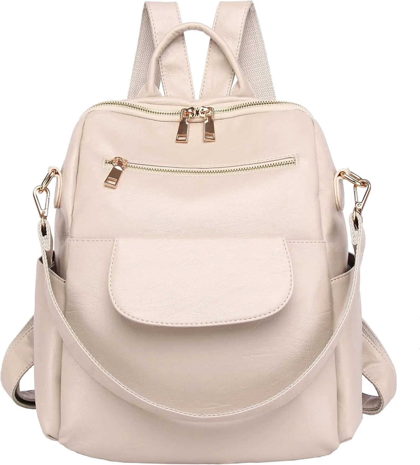 ASDSSRY Women Fashion Backpack Purse Waterproof Bookbags Travel Shopping Rucksack Convertible Ladies Shoulder Bag