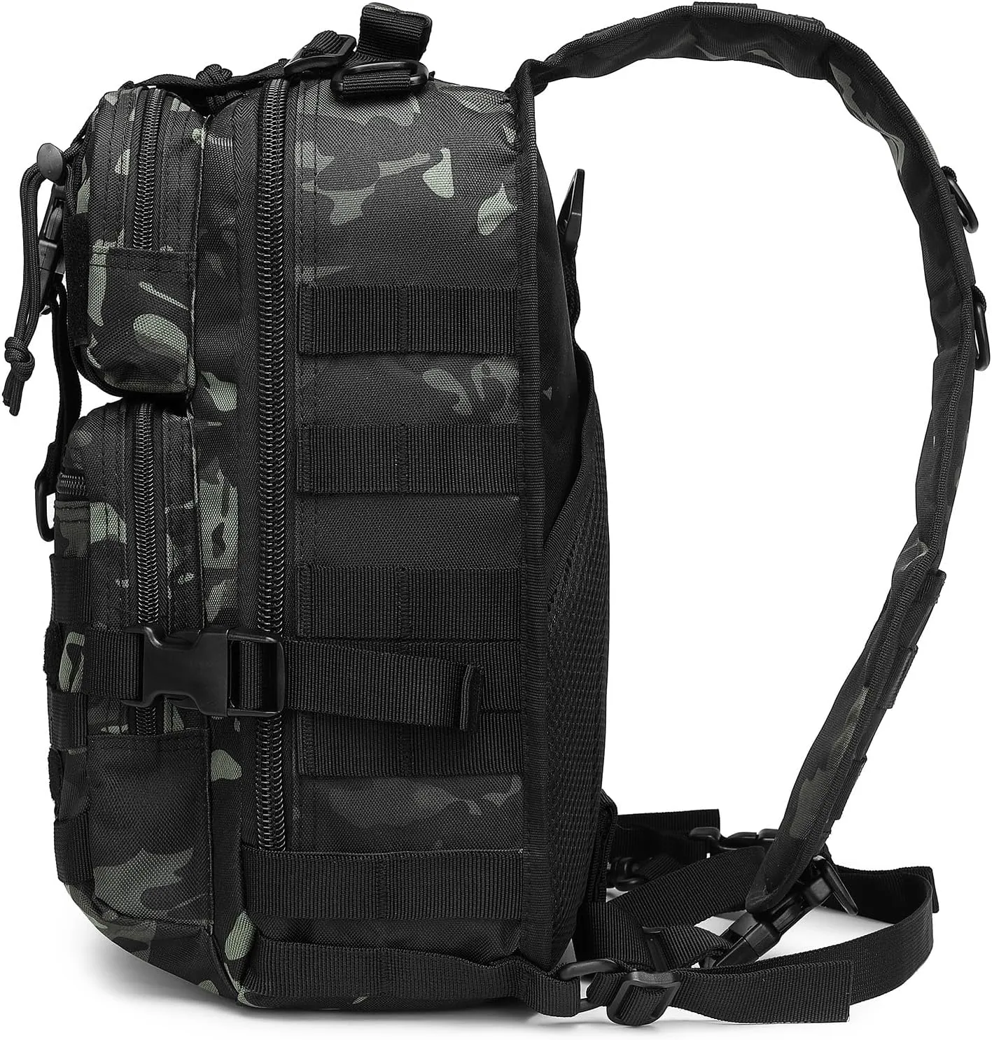 ATBP Tactical Sling Backpack Bag Military Shoulder Bag Pack for Men Molle Crossbody Bag 15L