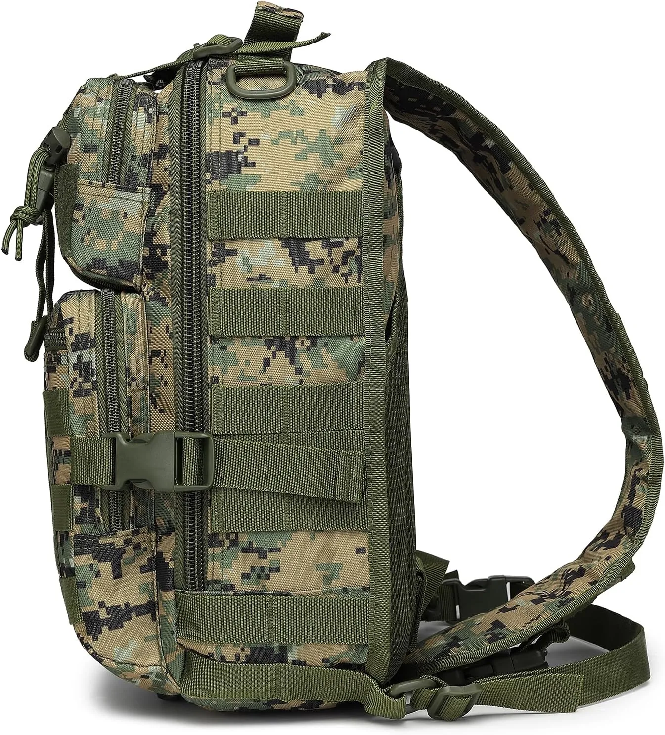 ATBP Tactical Sling Backpack Bag Military Shoulder Bag Pack for Men Molle Crossbody Bag 15L