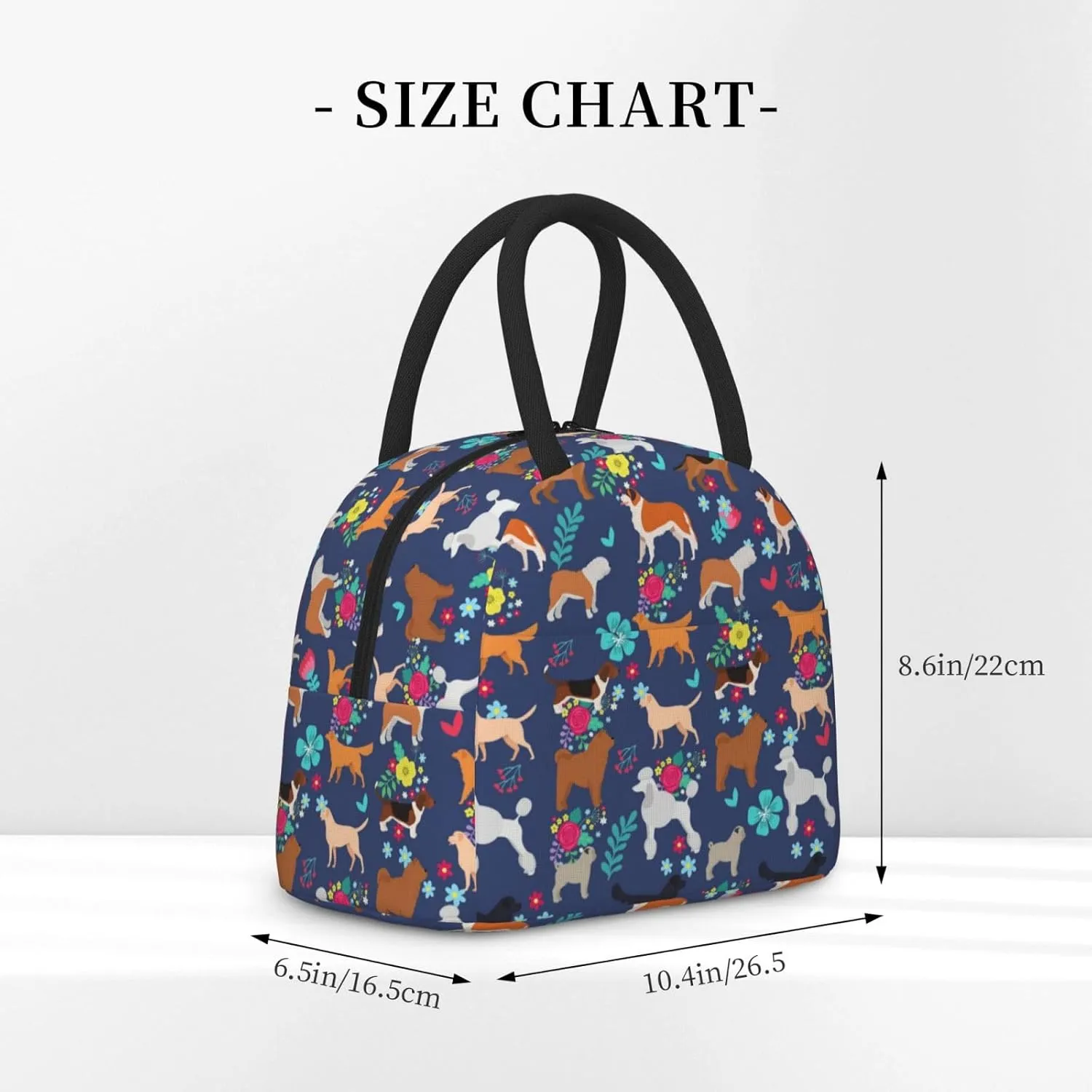 Autumn Lunch Bag Box Tote Organizer Lunch Container,Seasonal Leaves in Autumn Colors Countryside,Insulated Zipper Cooler Handbag For Women Men Home Office Outdoor Use,Yellow Brown