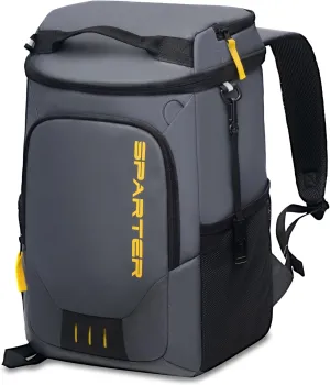 Backpack Cooler Insulated Leak Proof 30/45 Cans, 2 Insulated Compartments Thermal Bag, Portable Lightweight Beach Travel Camping Lunch Backpack for Men and Women