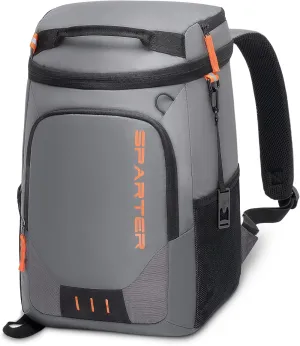 Backpack Cooler Insulated Leak Proof 30/45 Cans, 2 Insulated Compartments Thermal Bag, Portable Lightweight Beach Travel Camping Lunch Backpack for Men and Women