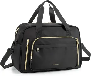 BAGSMART Duffle Bag for Travel, Weekender Overnight Bags for Women with Wet Pocket Underseat for Airplane