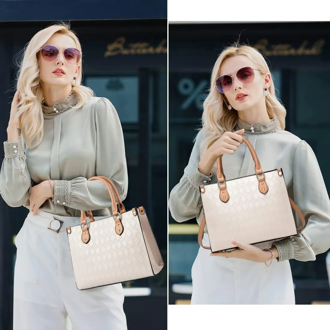 BAIKELI Purses and Handbags for Women Top Handle Satchel Tote Bag for Ladies Purse Shoulder Bags