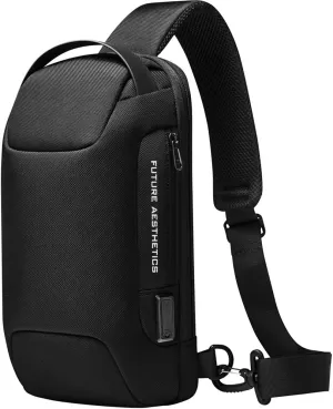 BANGE Sling Bag - Waterproof Men's Chest Shoulder Crossbody Sling Backpack
