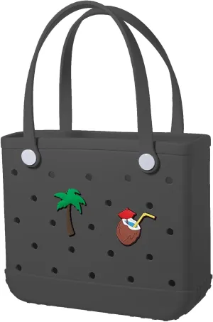 Beach Bag Rubber Tote Bag Waterproof Sandproof Travel Bag for Women Washable Tote Bag Handbag