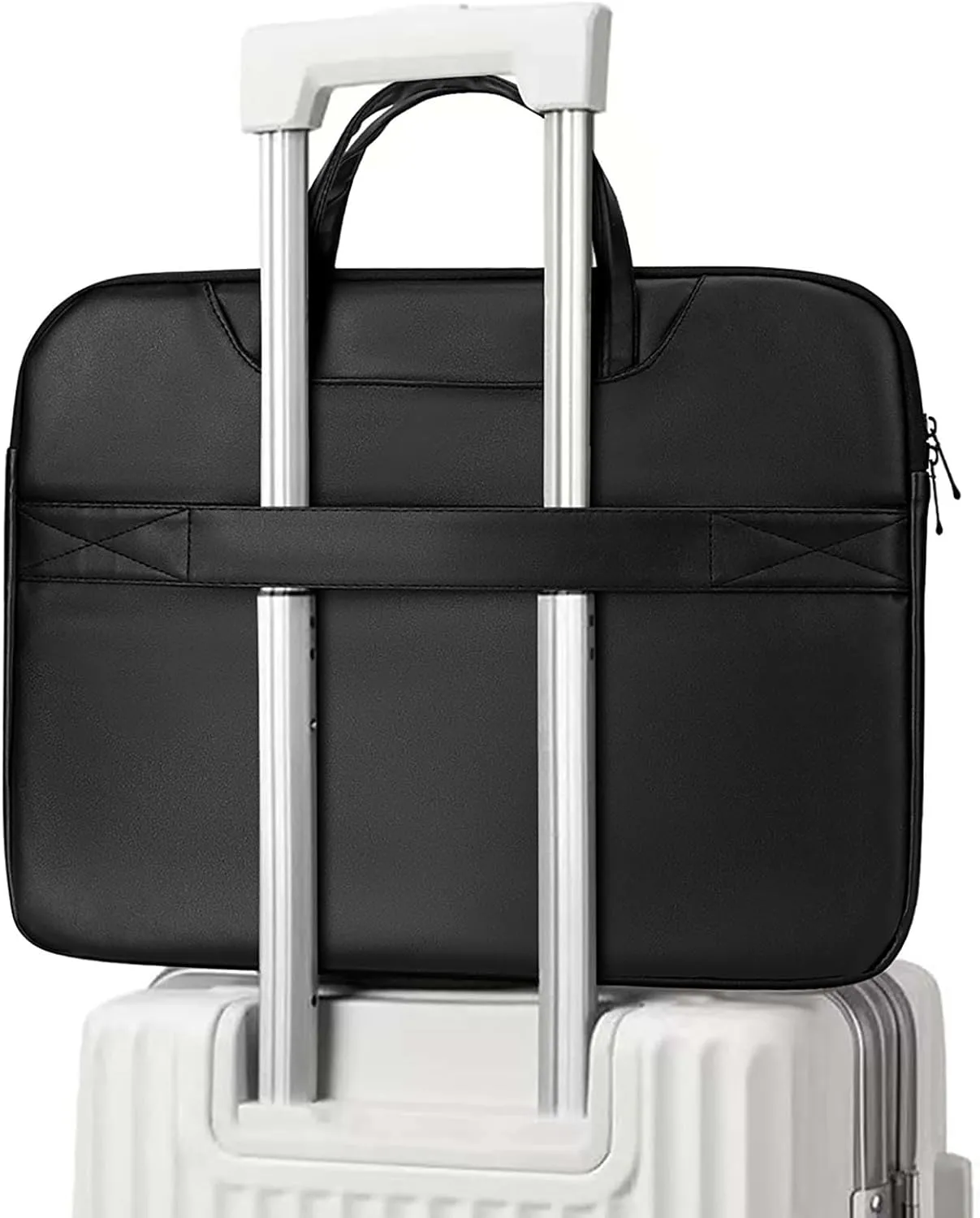 Beach Surfboard Laptop Bag for Women Handheld Leather Computer Bag Laptop Messenger Bag Briefcase