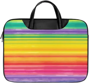 Beach Surfboard Laptop Bag for Women Handheld Leather Computer Bag Laptop Messenger Bag Briefcase