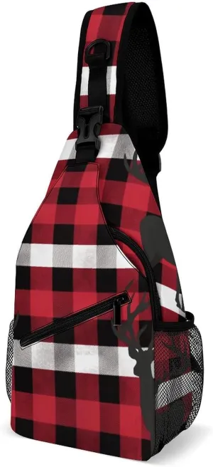 Blue Water Ripples Crossbody Bag, Sling Bag, Sling Backpack, Belt Bags for Travel Outdoors Hiking