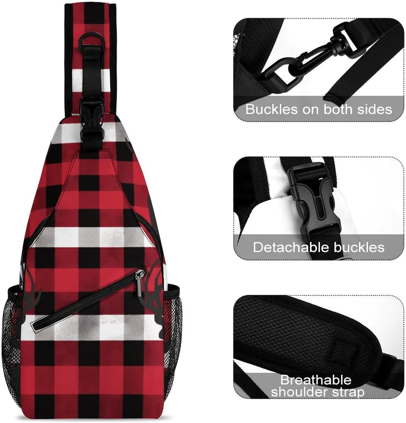 Blue Water Ripples Crossbody Bag, Sling Bag, Sling Backpack, Belt Bags for Travel Outdoors Hiking