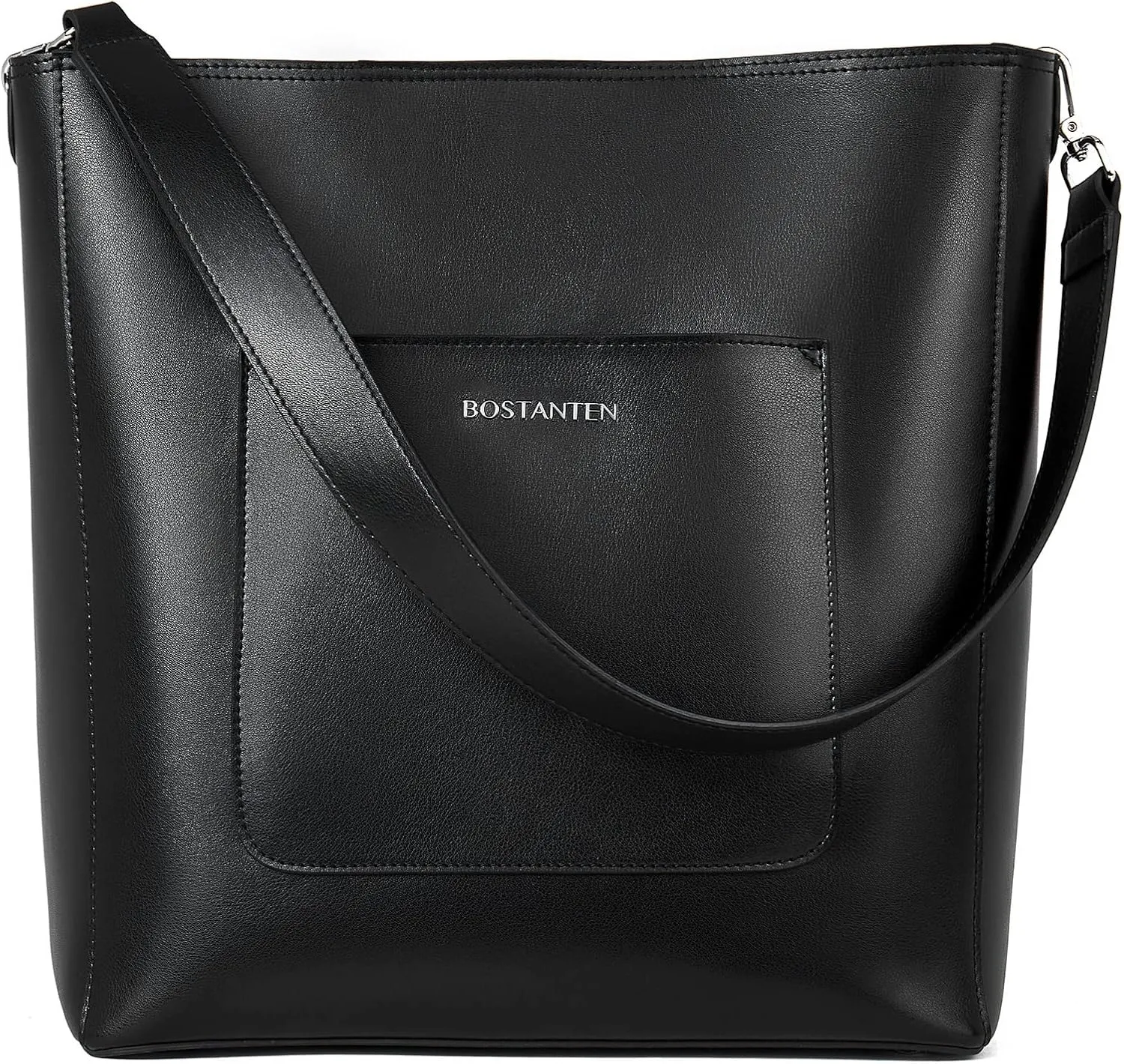 BOSTANTEN Handbags for Women Leather Designer Hobo Tote Purses Shoulder Bucket Crossbody Bags
