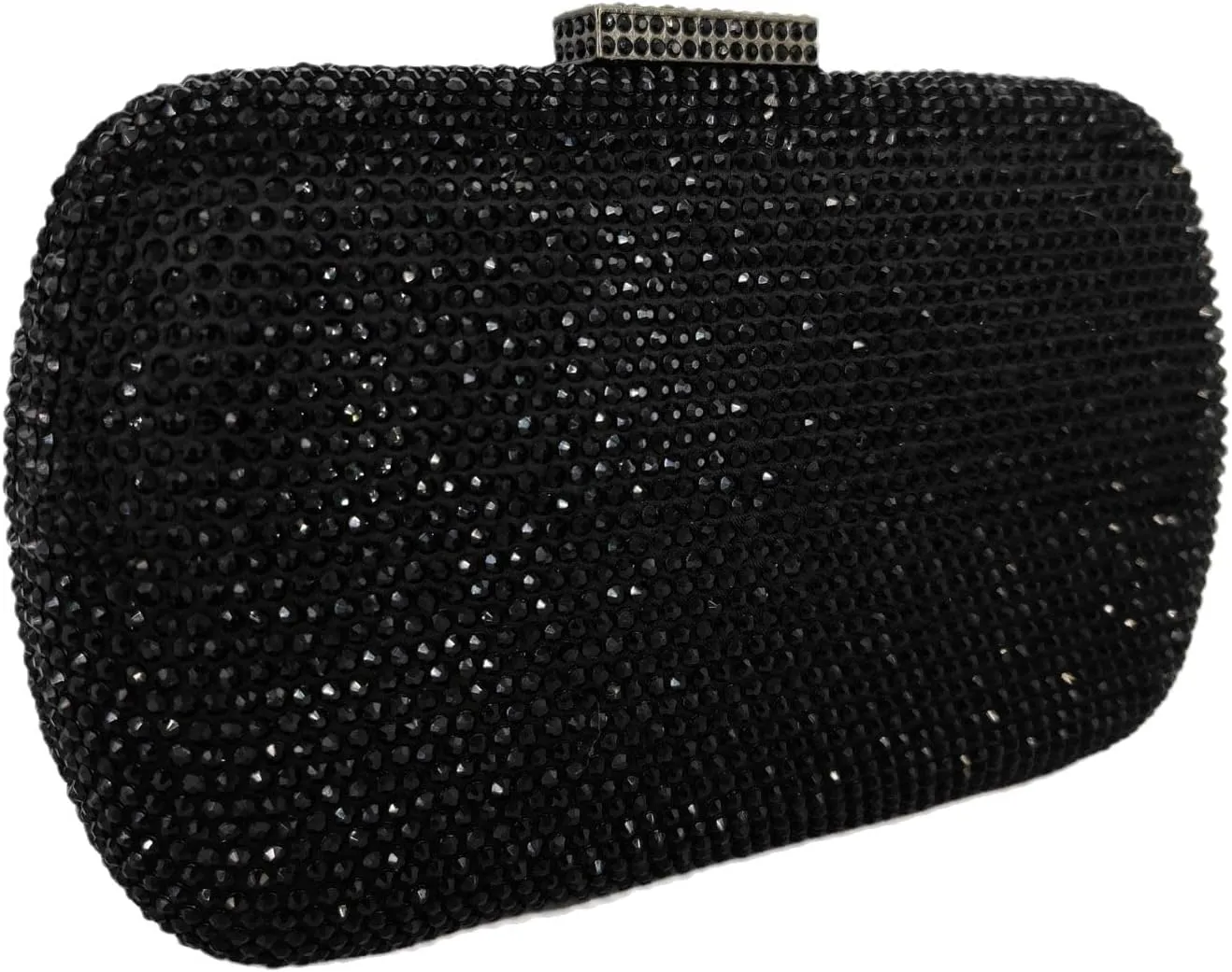 Boutique De FGG Bling Evening Bags and Clutches for Women Formal Party Crystal Clutch Bag Wedding Rhinestone Handbags,Mini