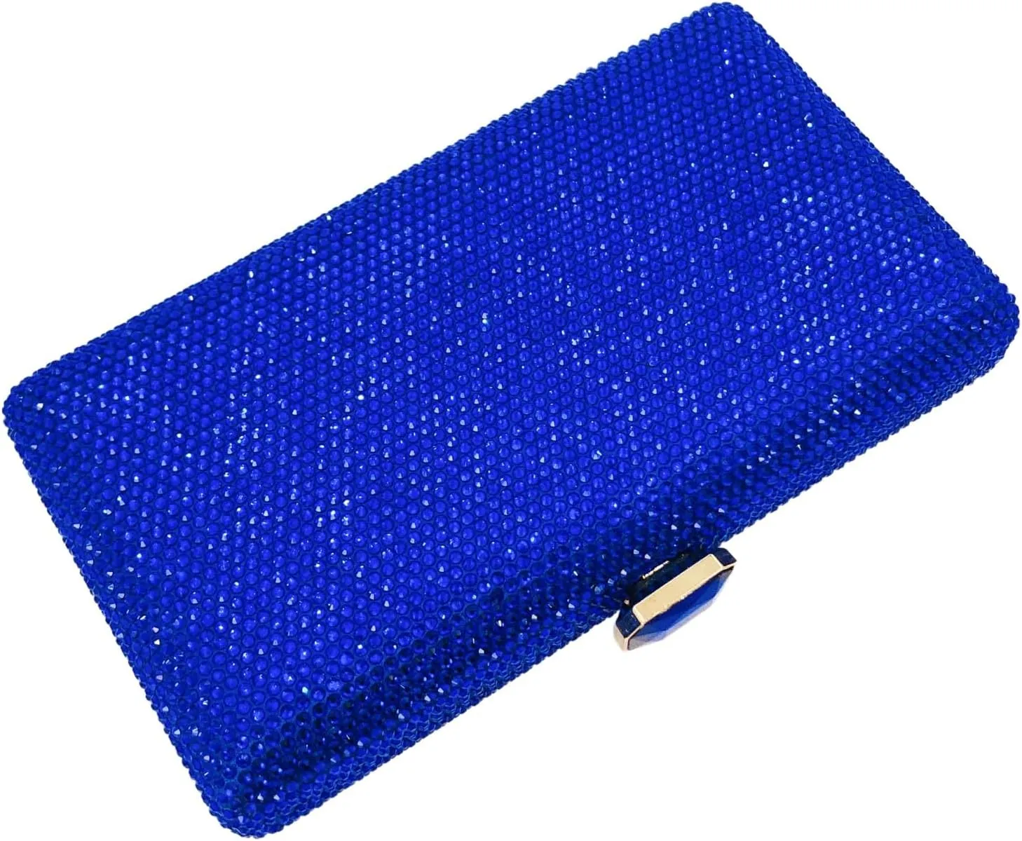 Boutique De FGG Crystal Evening Bags for Women Formal Party Box Clutch Wedding Rhinestone Handbags Bridal Clutch Purse,Mini