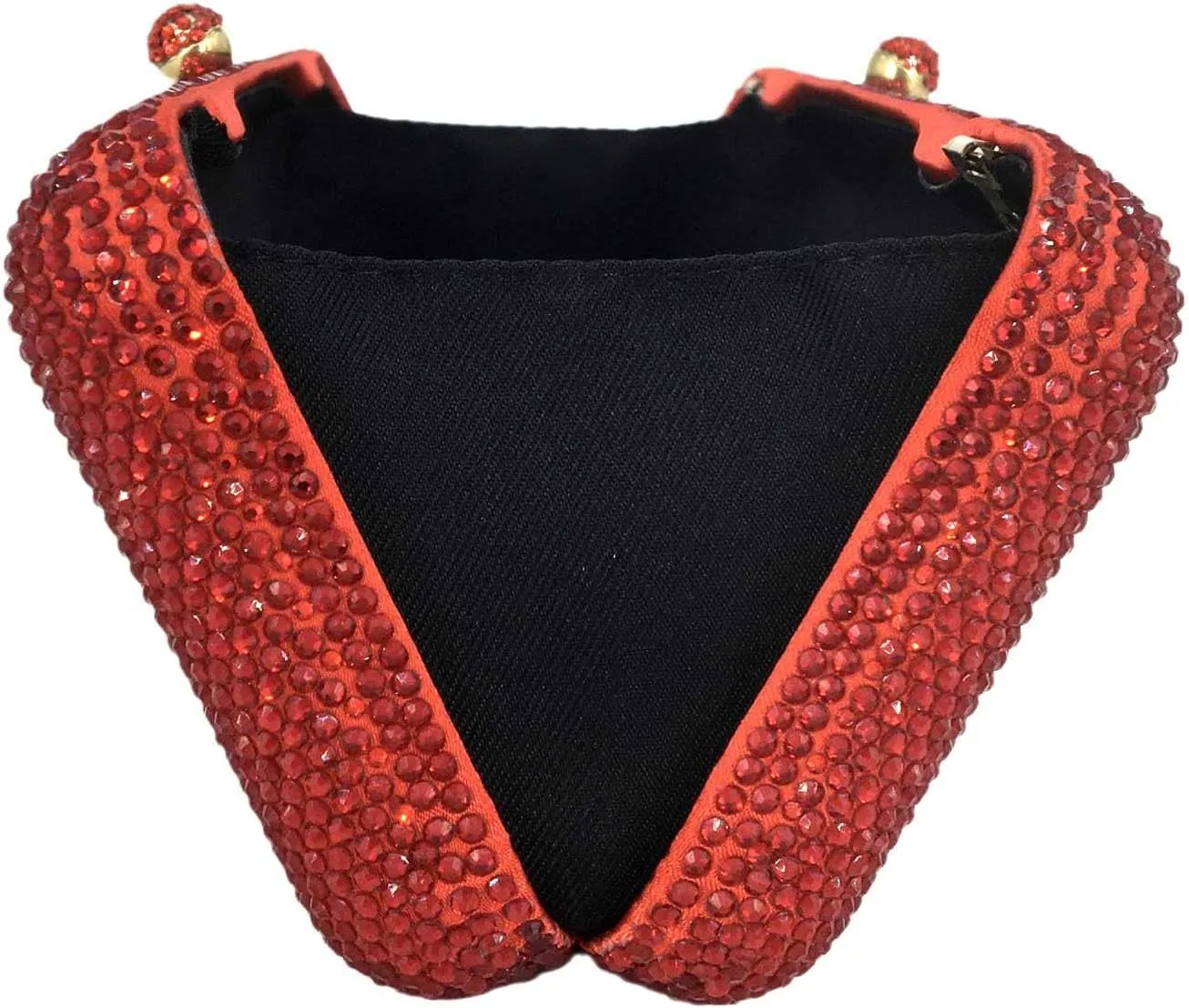 Boutique De FGG Evening Bags and Clutches Women Formal Crystal Clutch Handbags Wedding Rhinestone Clutch Purse,Mini