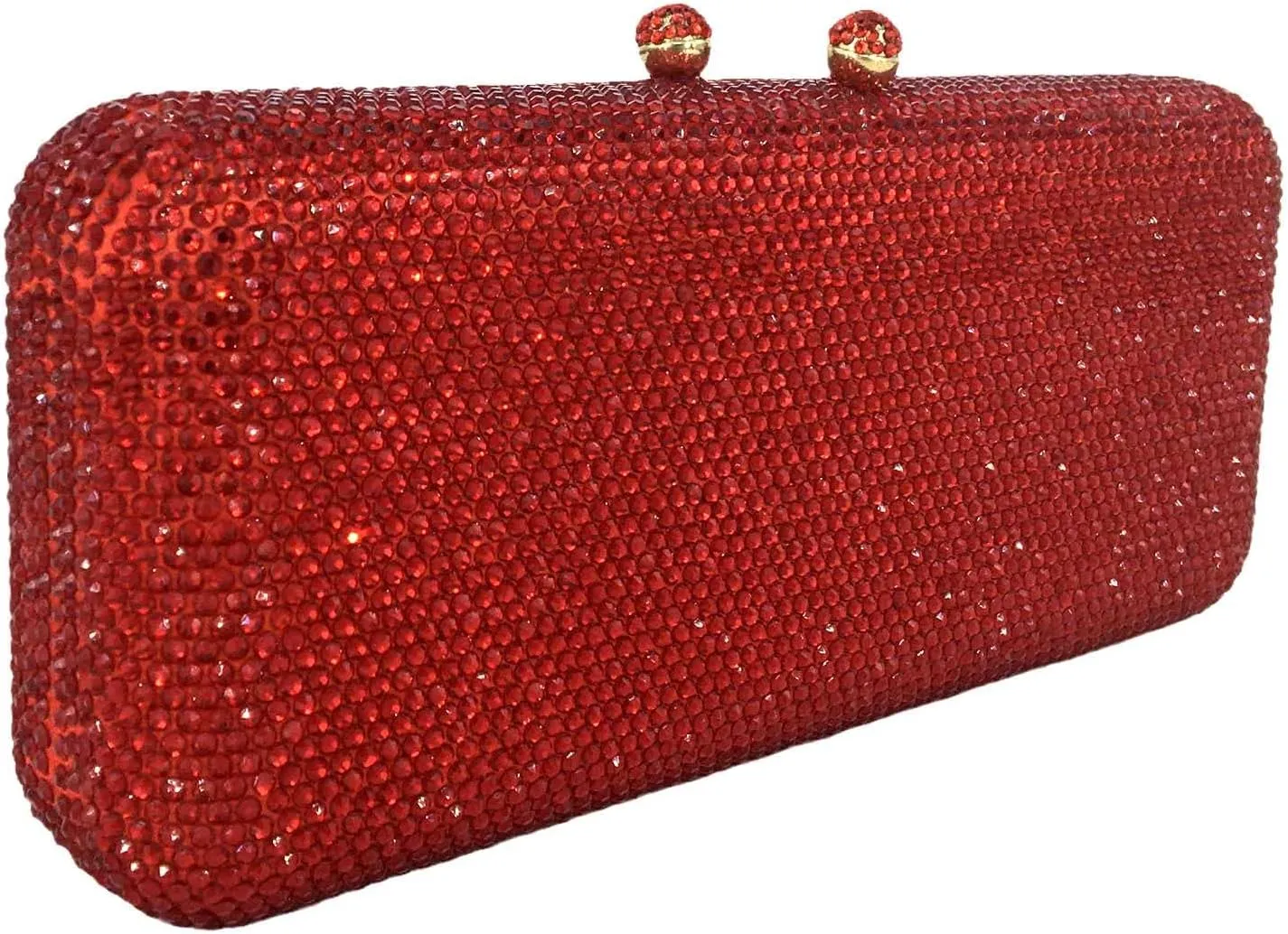 Boutique De FGG Evening Bags and Clutches Women Formal Crystal Clutch Handbags Wedding Rhinestone Clutch Purse,Mini