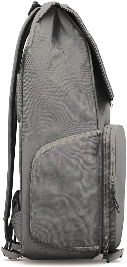 BREVITE - The Runner - Compact Camera Backpacks for Photographers - A Minimalist & Travel-friendly Photography Backpack Compatible With Both Laptop & DSLR Accessories 18L (Charcoal Gray)