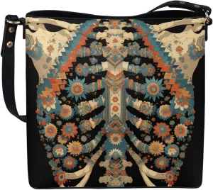 Bucket Bags Purses for Women with Adjustable Strap, Black Cat Print PU Leather Tote Handbags Top Handle Satchel