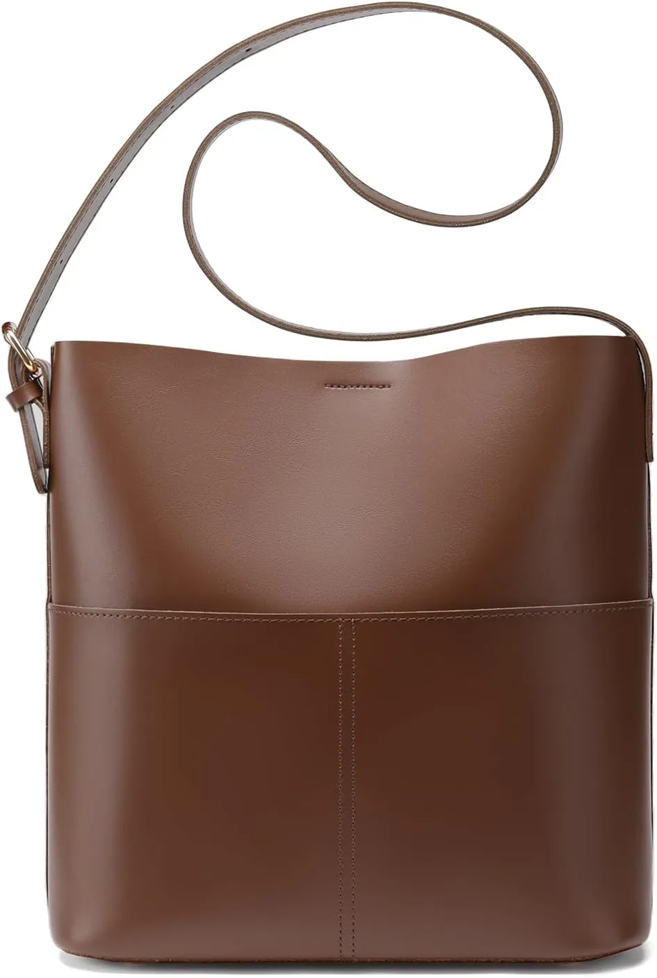 Bucket Hobo Bags for Women, Vegan Leather Crossbody Shoulder Purse and Large Handbags