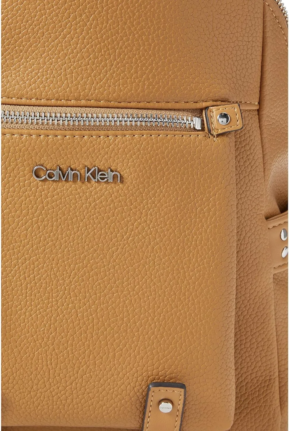 Calvin Klein Maya Novelty Backpack - Bags for Women - Top-zip Main Compartment - Adjustable Shoulder Straps Hazelnut One Size One Size