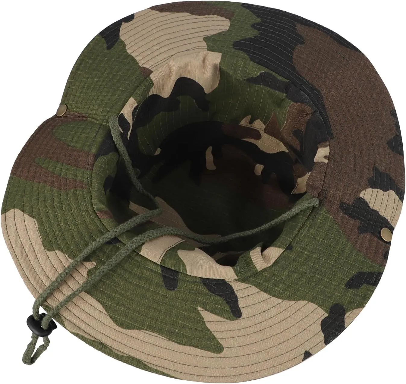 Camouflage Hiking Hat Outdoor Camo Boonie Hat for Men Women Fishing Jungle Adventure Foldable Fisherman Bucket Hats