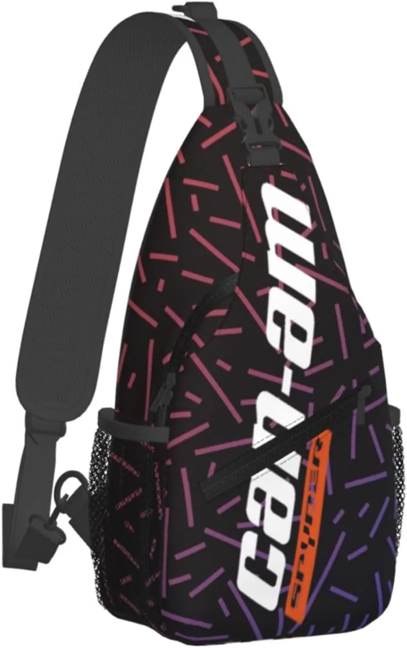 Can-Am Spyder Small Crossbody Backpack Sling Bag For Men Women Mini One Shoulder Chest Bags Gym Sport Travel Hiking Daypack