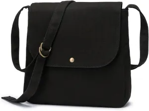 Canvas bag female student Korean style literary shoulder bag large capacity messenger bag female canvas bag