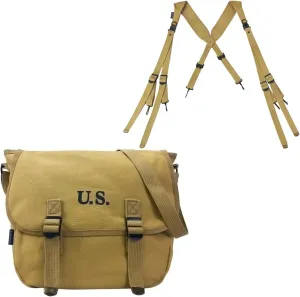 Canvas Messenger Bag and Combat Standard X Strap