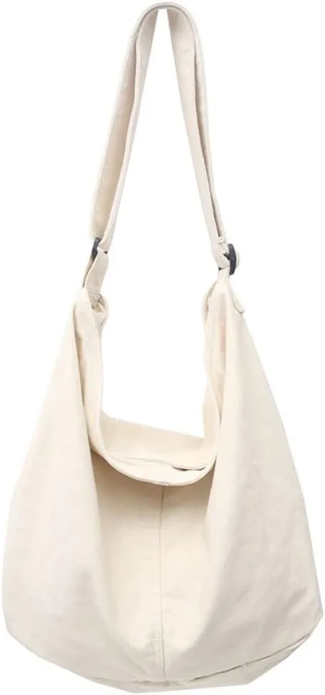 Canvas Shoulder Bag Female Shopper Large Capacity Messenger Handbag Designer